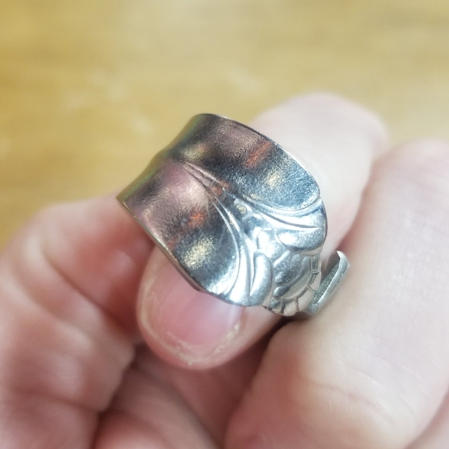 Vintage Spoon RING size 8