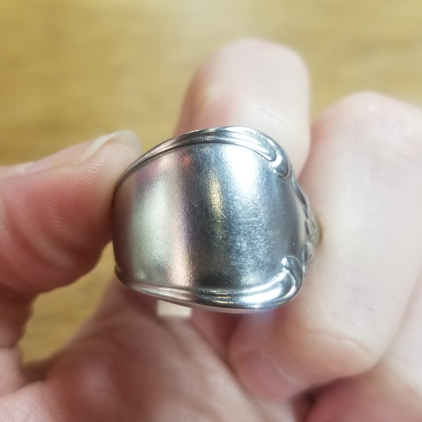 Vintage Spoon RING size 8