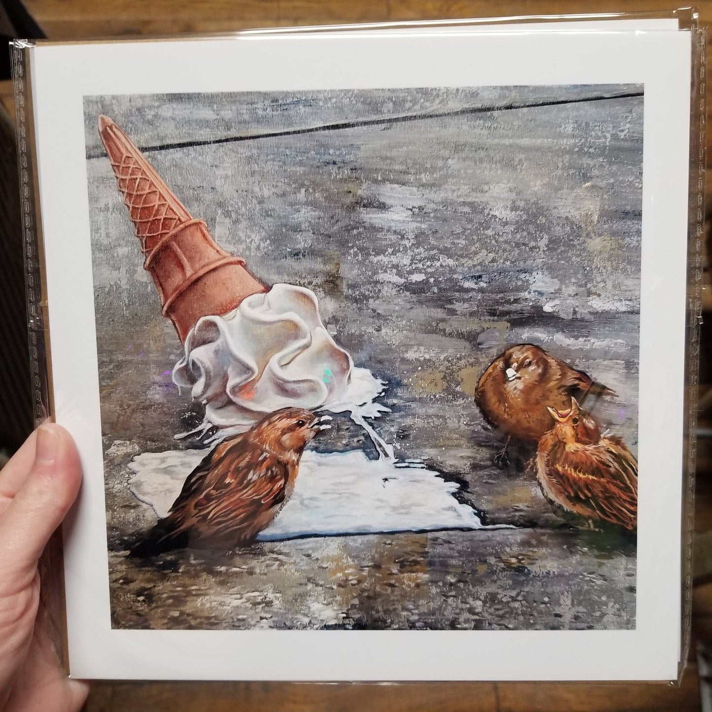 Ice Cream Birds PRINT
