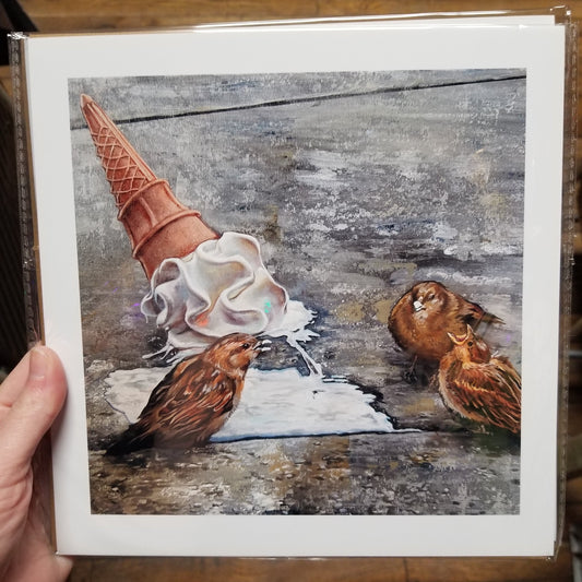 Ice Cream Birds PRINT