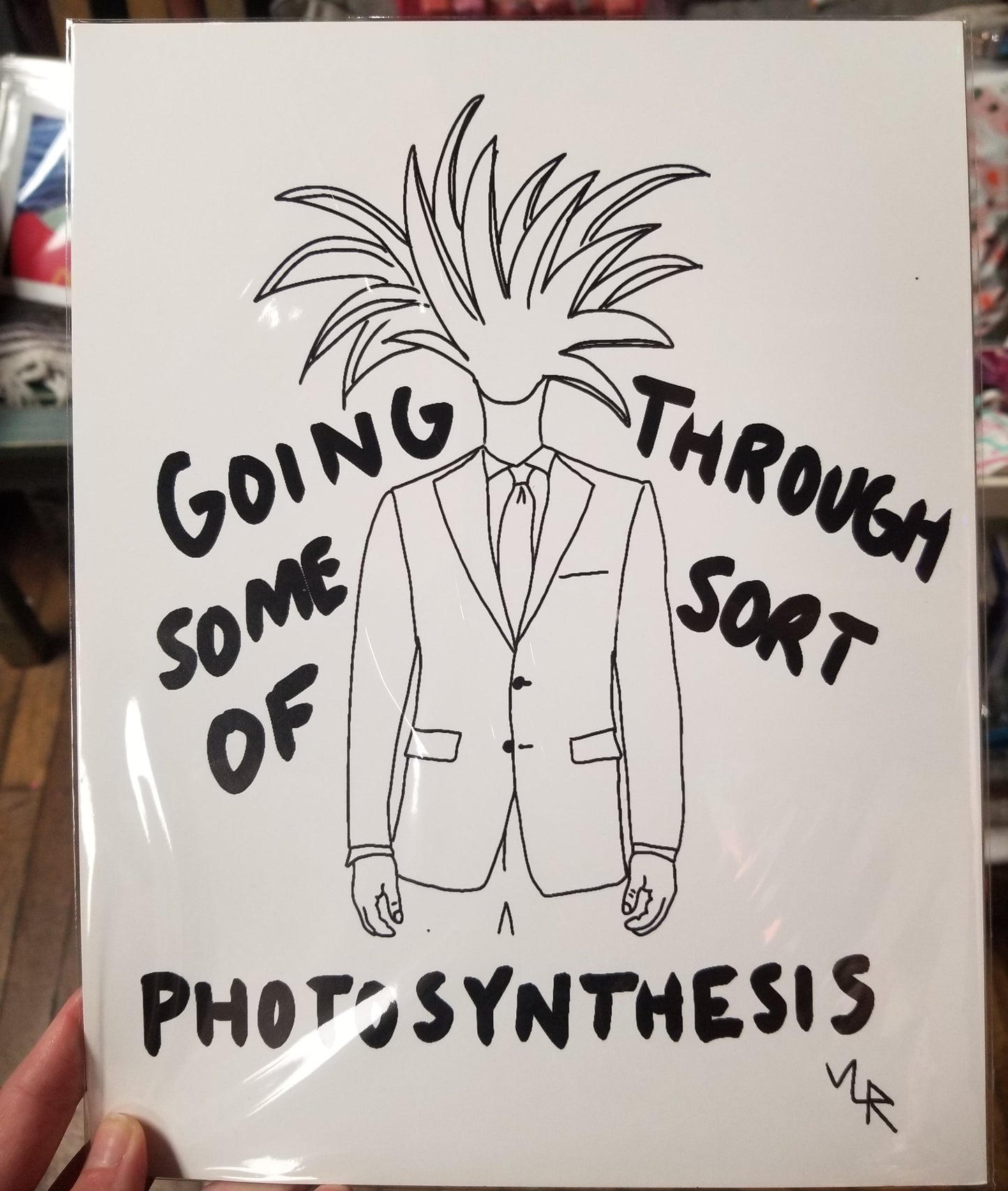 Going Through Some Sort of Photosynthesis PRINT