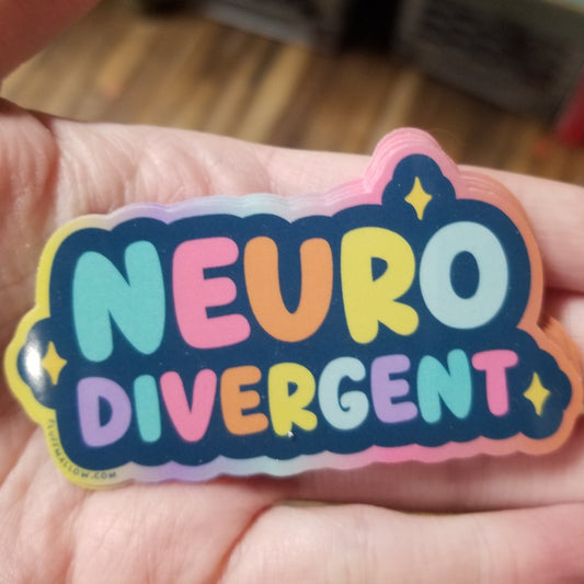 Neurodivergent Pastel Colors STICKER