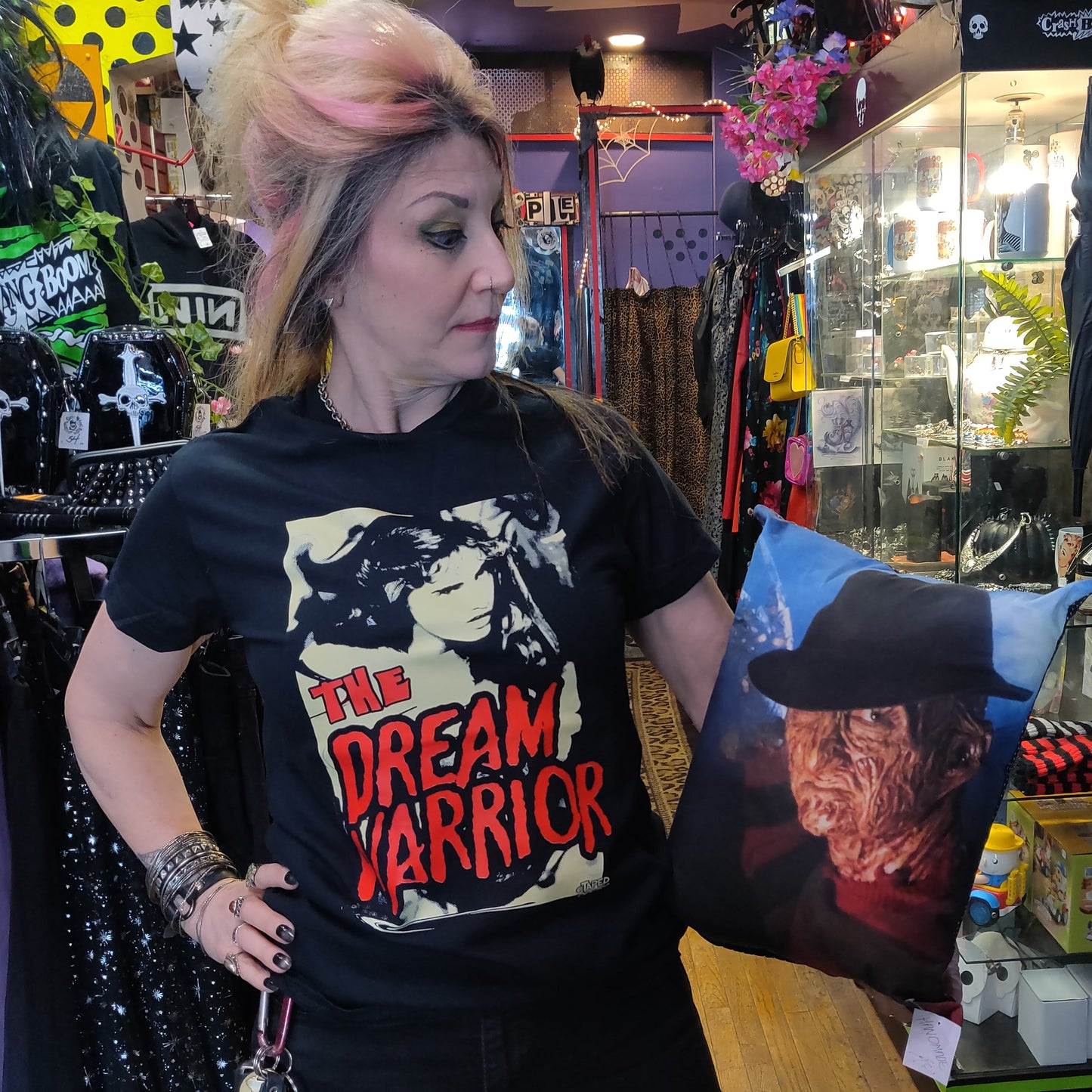 Dream Warrior Nancy T-SHiRT by Taped Off TV
