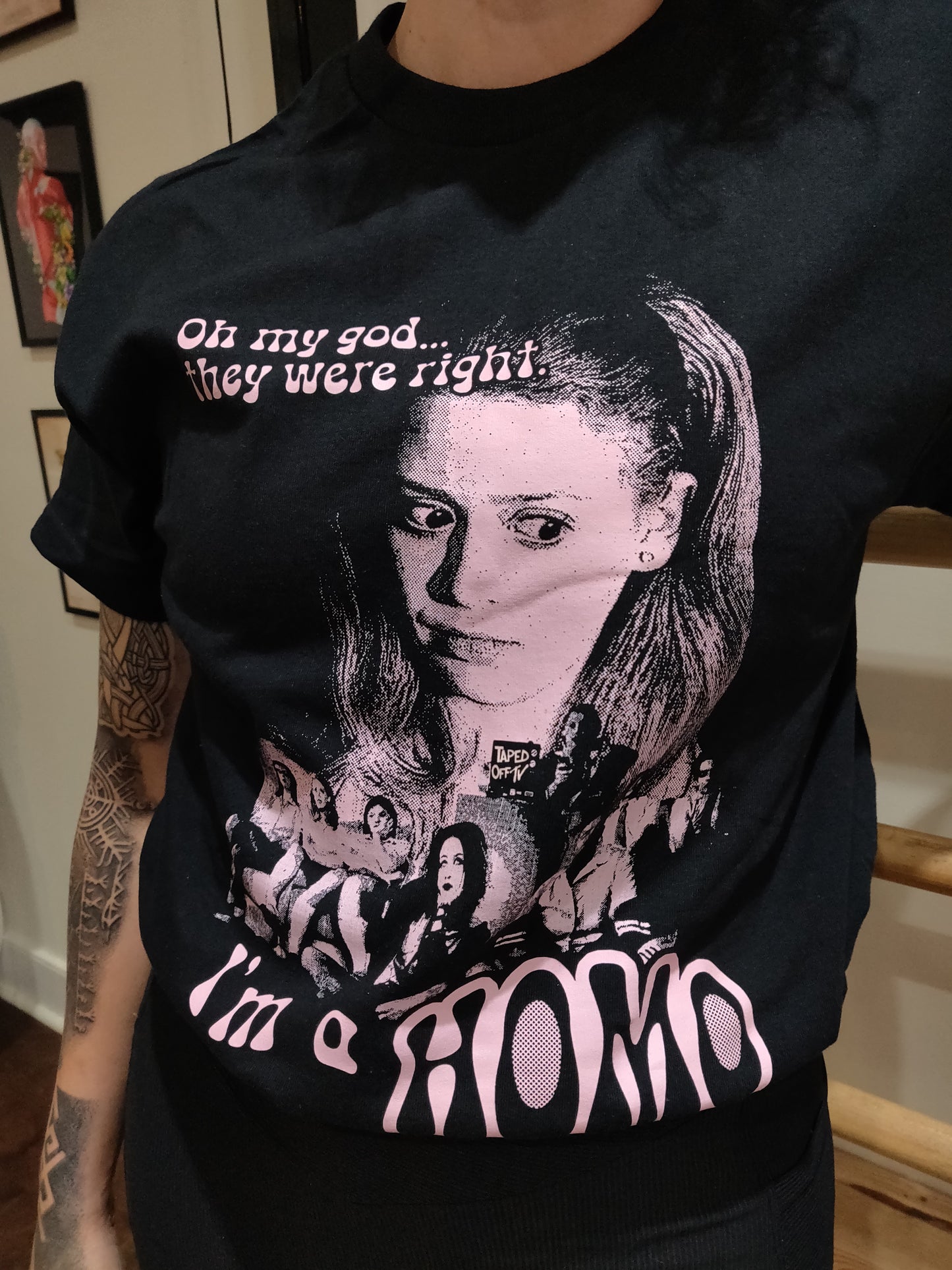 But I'm a Homosexual Cheerleader T-SHiRT by Taped Off TV