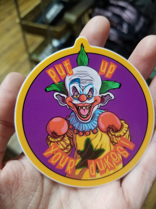 Put Up Your Dukes STiCKER