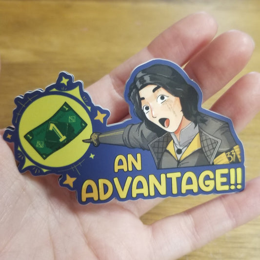 An Advantage!! STICKER
