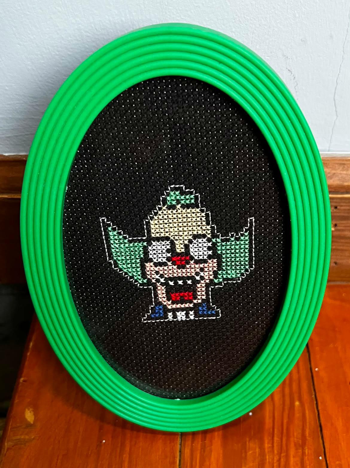 Krust Framed Cross-Stitch