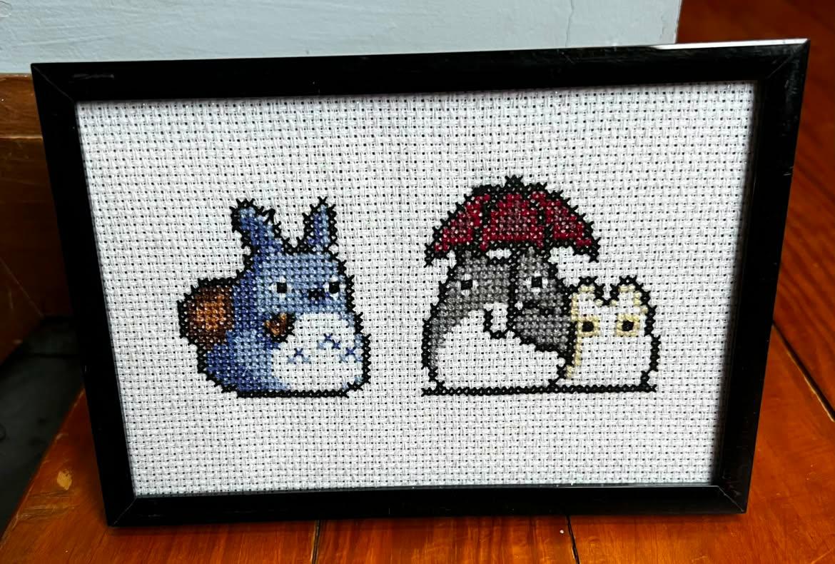 Totes Framed Cross-Stitch