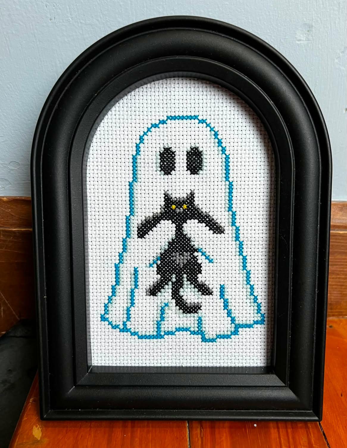 Best Friends Framed Cross-Stitch