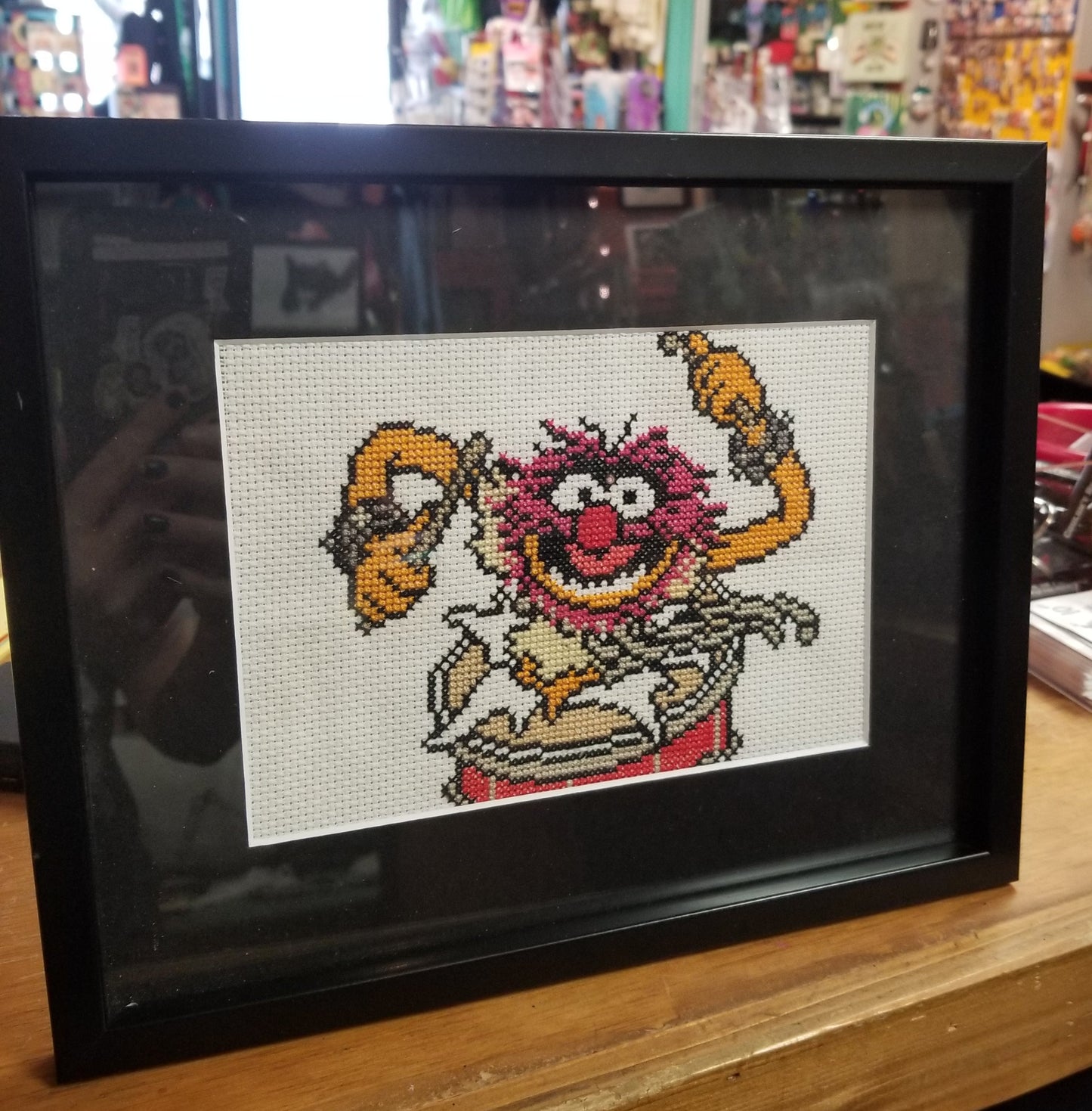 Animal Framed Cross-Stitch