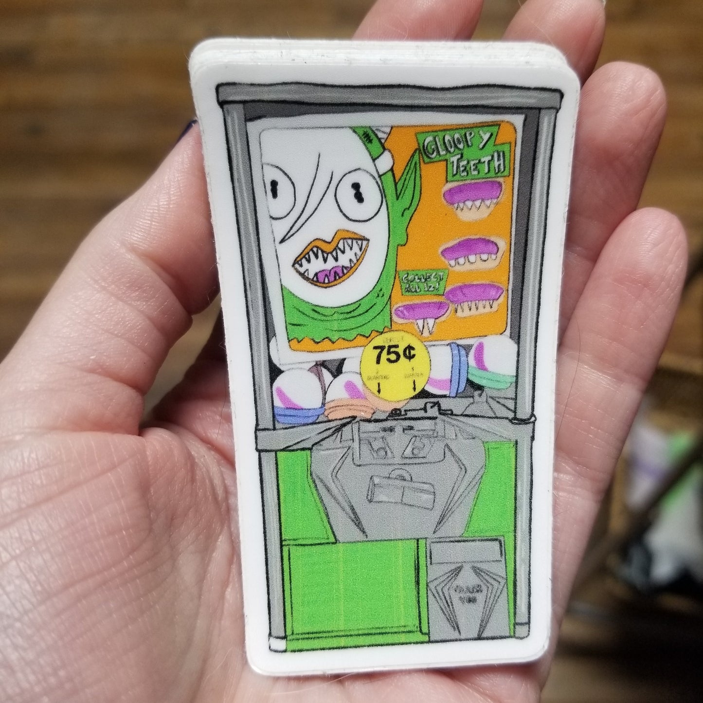 Gloopy Teeth STiCKER by Gloopy Goblin