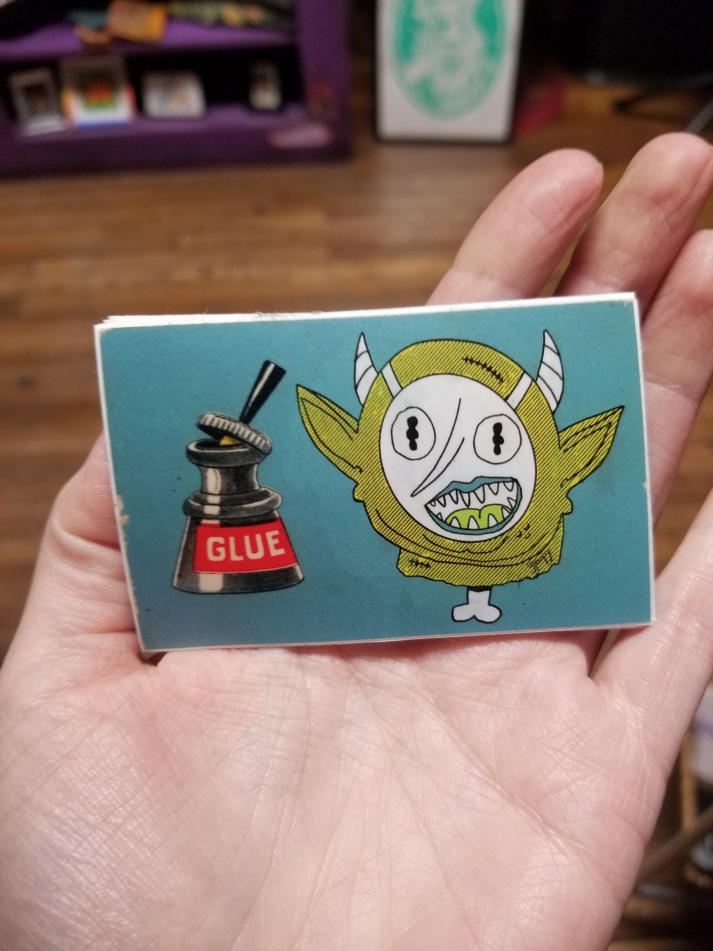 Goblin Glue STiCKER by Gloopy Goblin