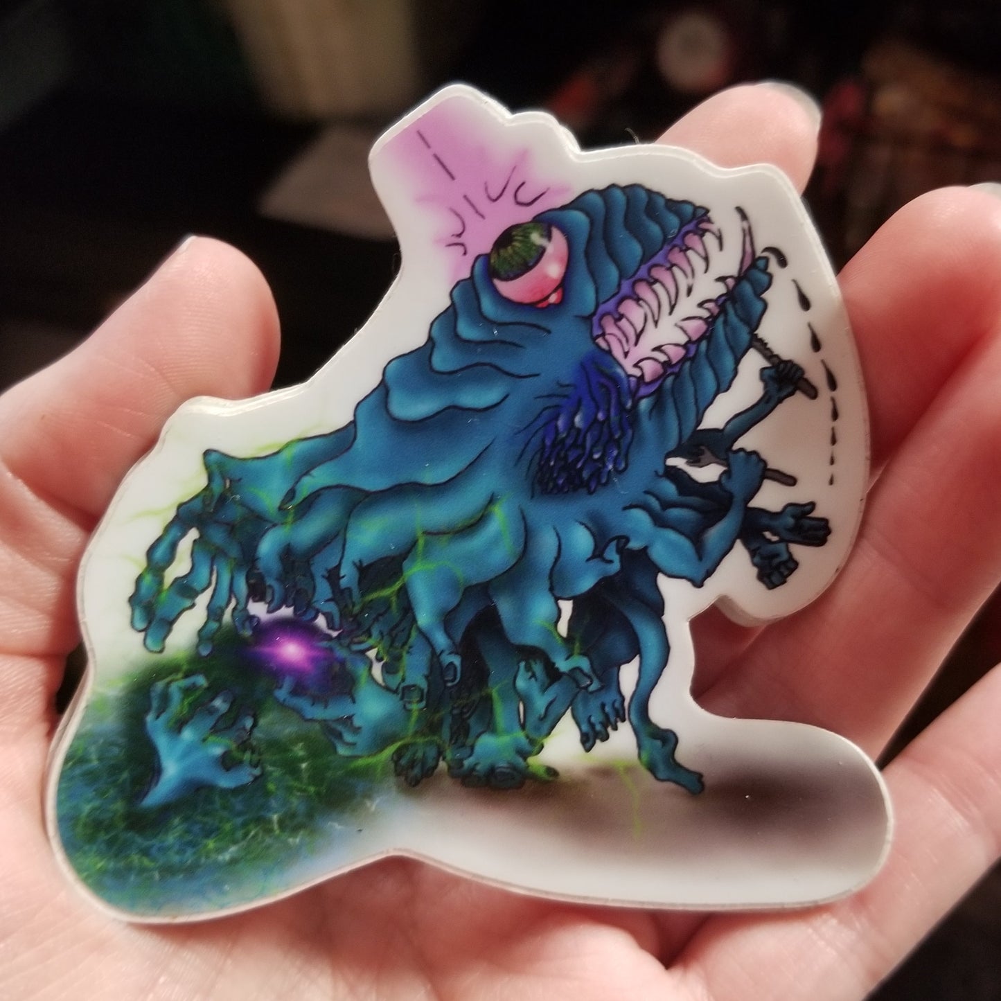 Eye Blast With Garbles STICKER