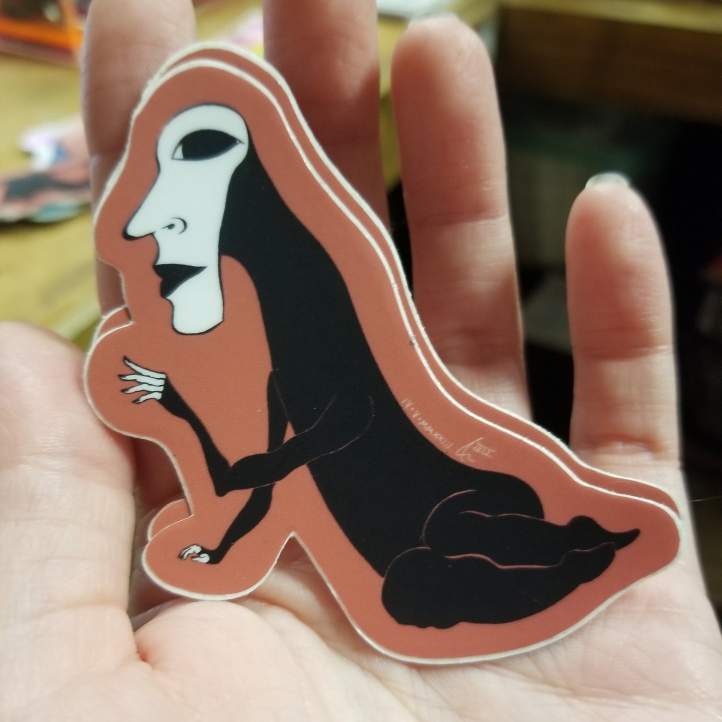 Misc Masc Lounging STICKER