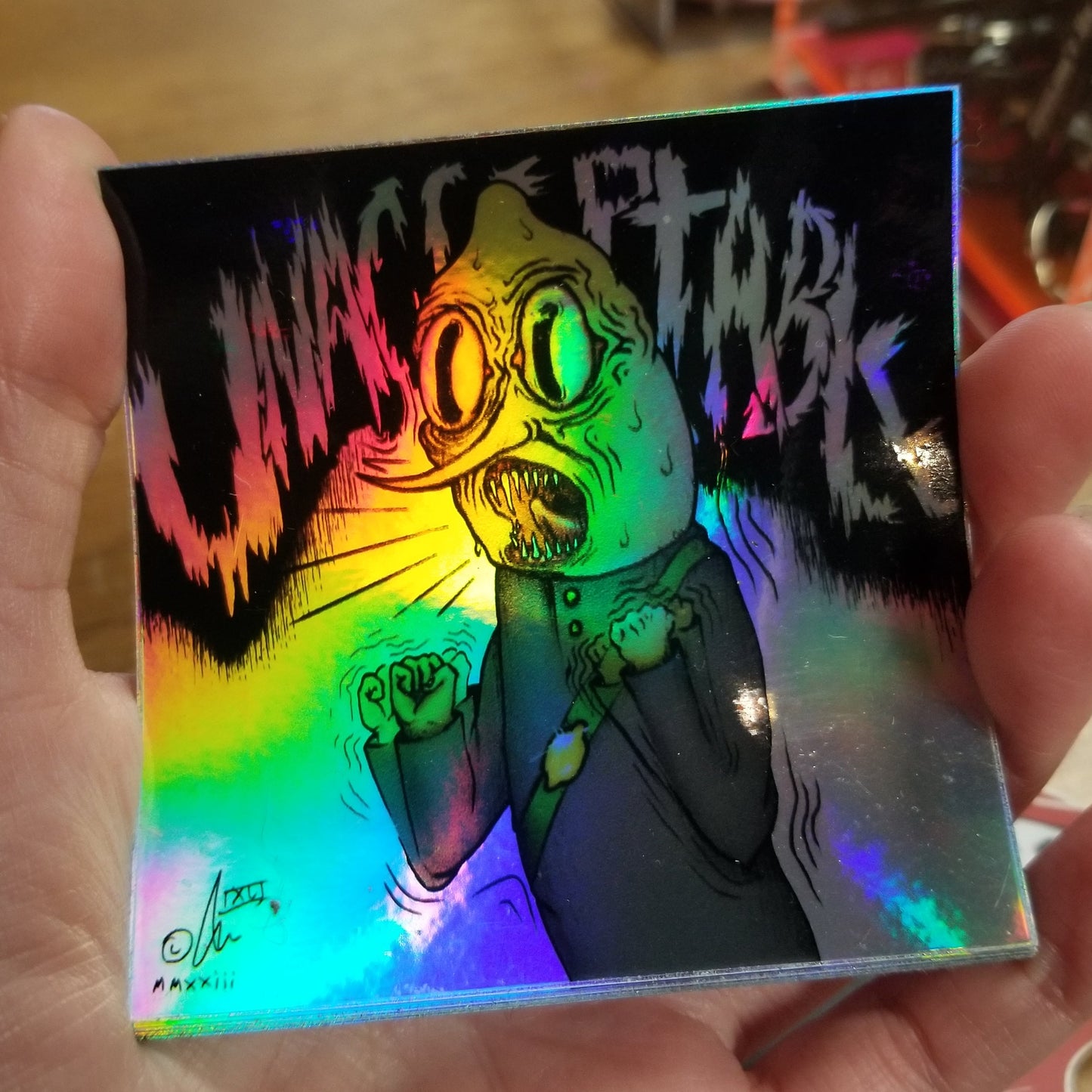 Unacceptable Lemon STICKER