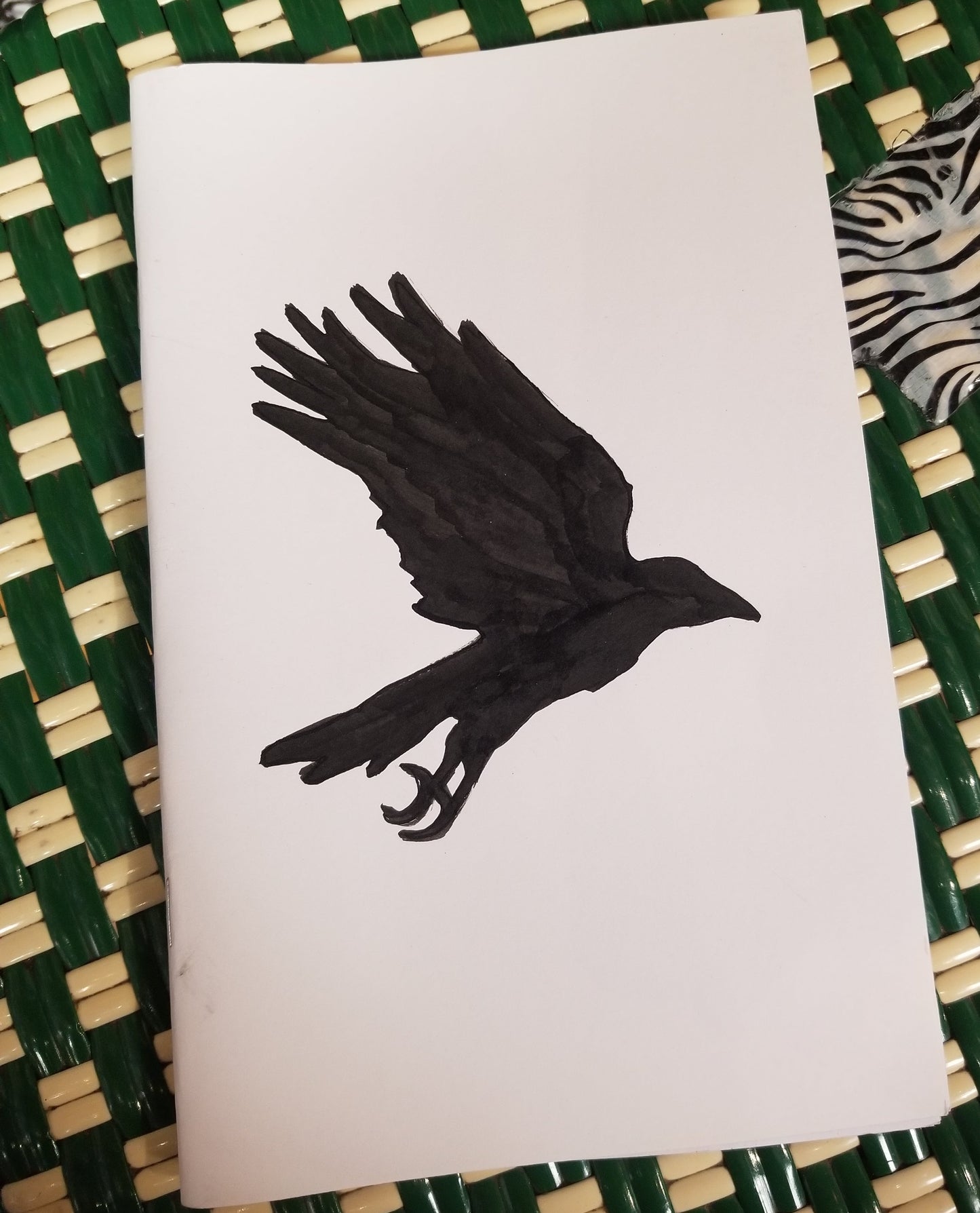 Hitchcock (with hand painted bird cover) ZiNE by Sara Century