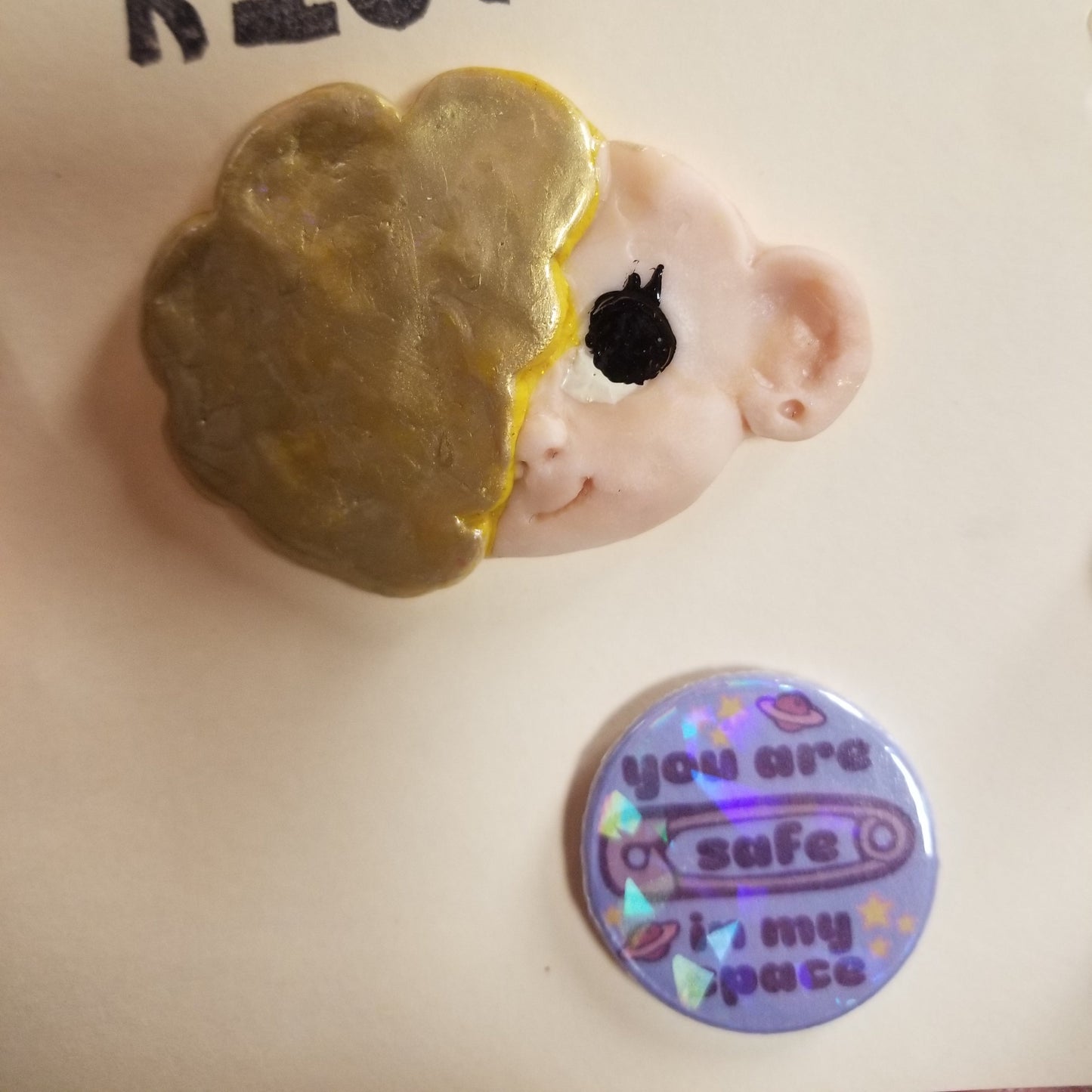 Riot NJ 2-piece You Are Safe In My Space PiN PACK