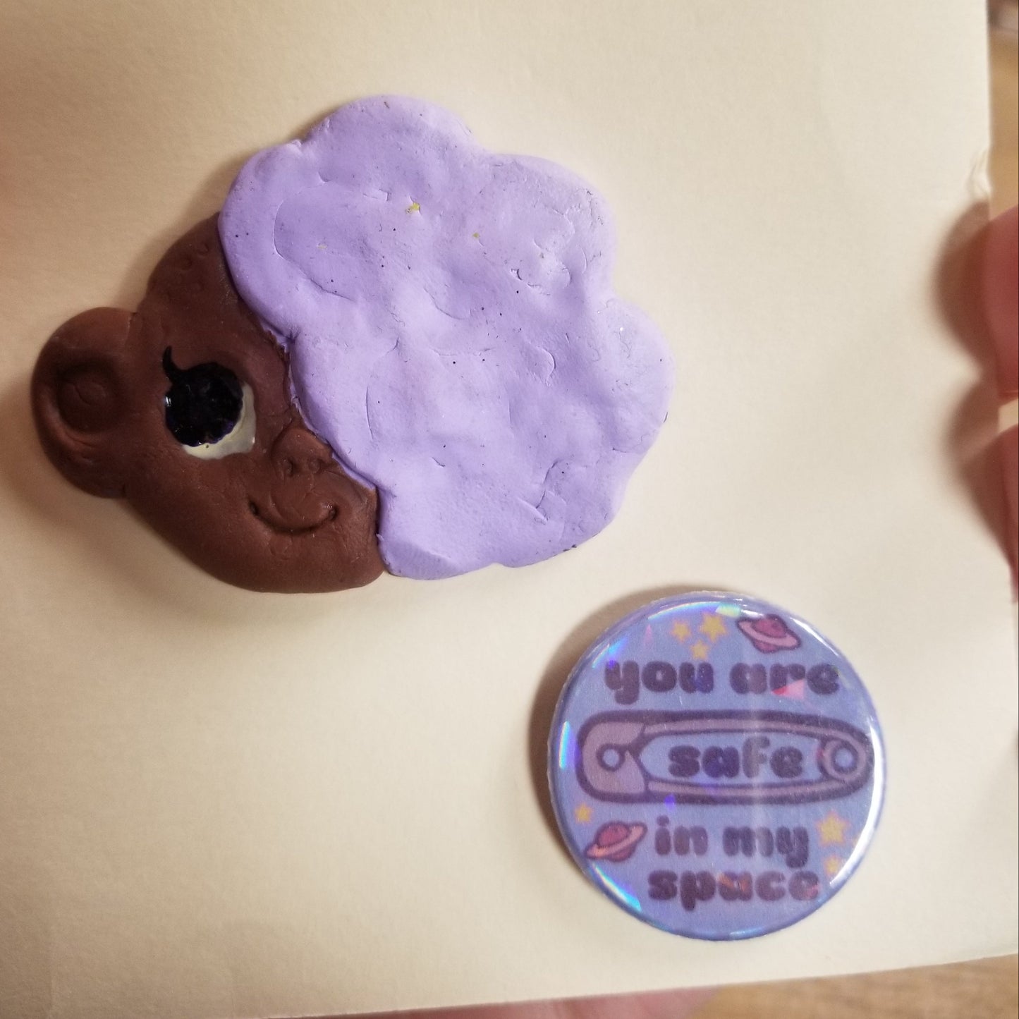 Riot NJ 2-piece You Are Safe In My Space PiN PACK