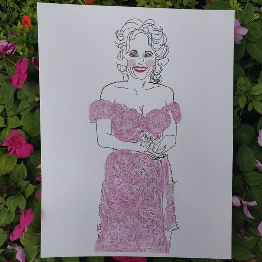 Country Queen PRiNT by Jim Smith