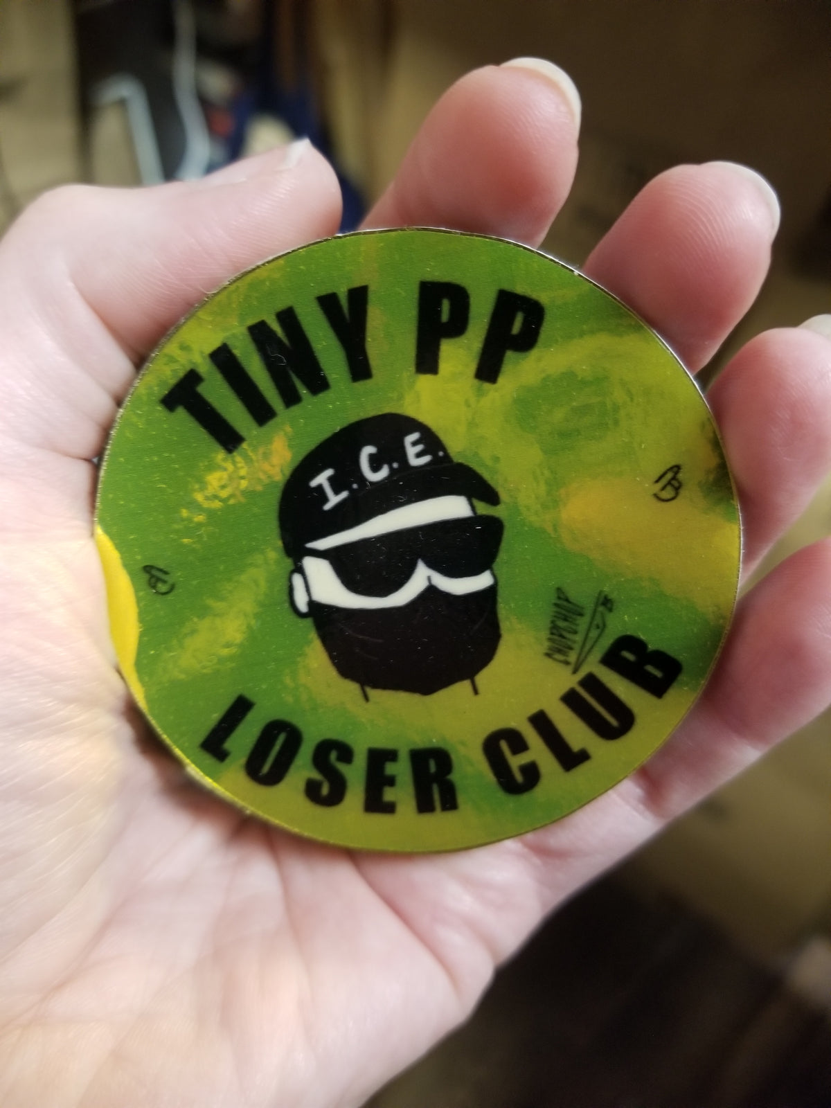 Tiny PP Loser Club STiCKER by Chop Chop B