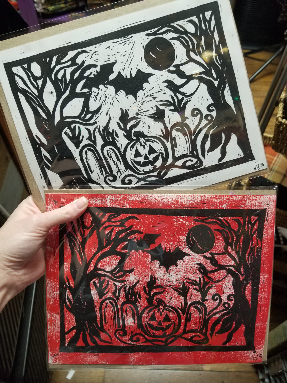 Spooky Scene PRiNT