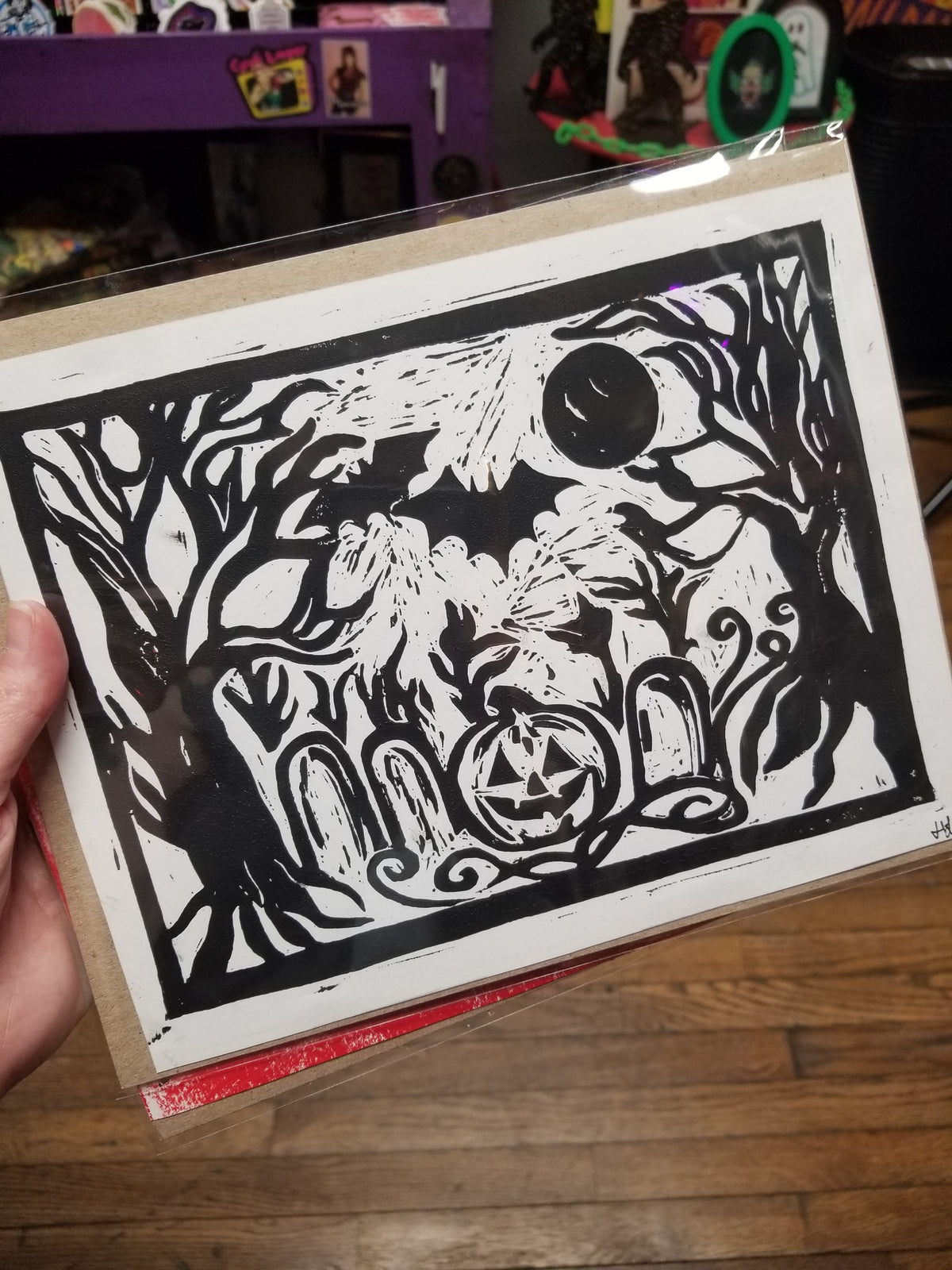 Spooky Scene PRiNT
