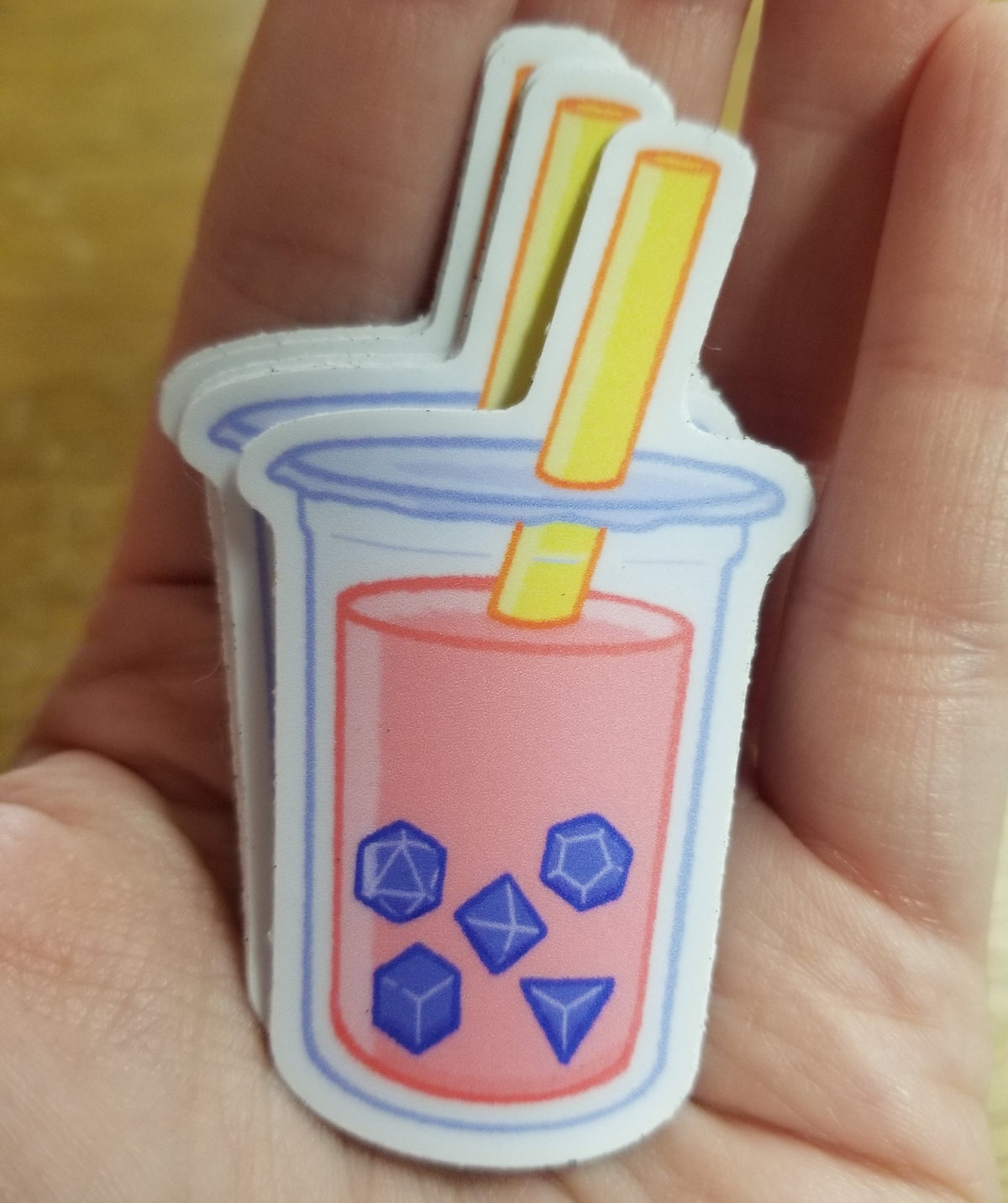 Boba Dice STICKER