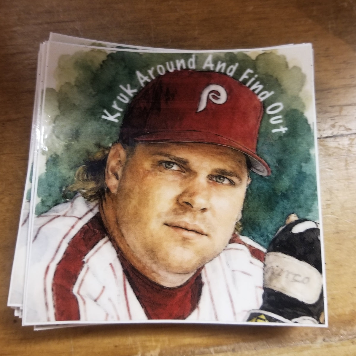 Kruk Around And Find Out STICKER