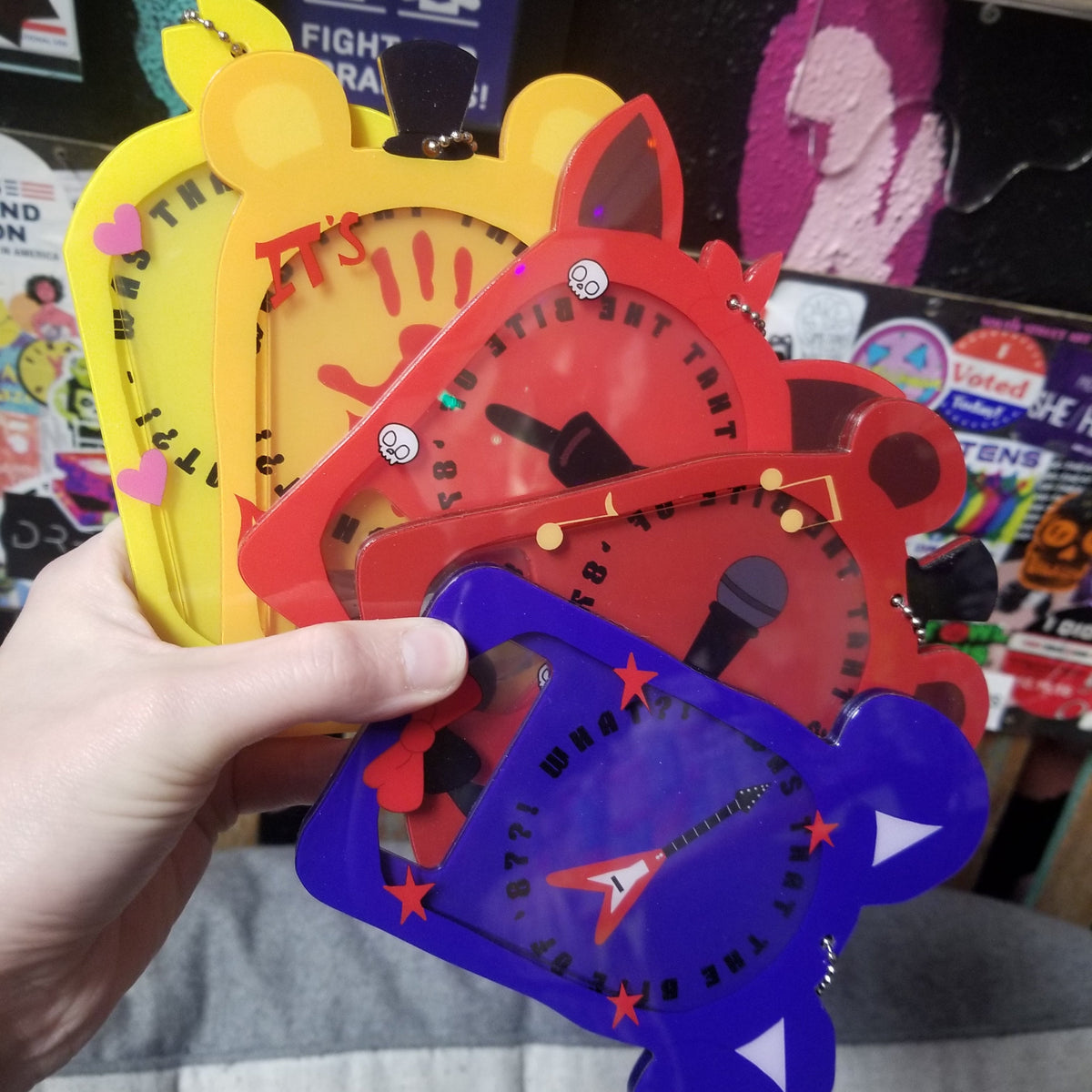 FNAF PHOTO CARD HOLDER B Grade