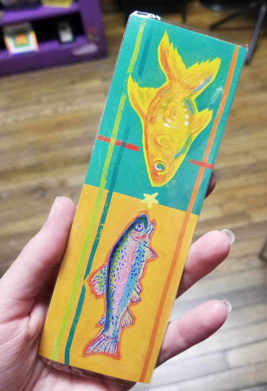 Two Fish BOOKMARK by Kennedy Free