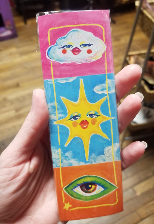 Cloud Sun Eye BOOKMARK by Kennedy Free