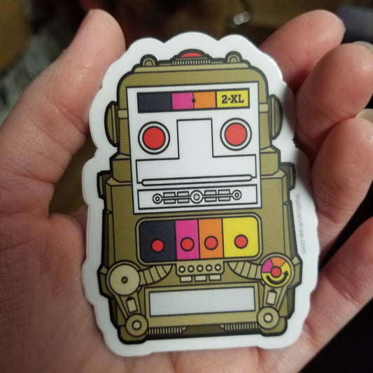 2XL STICKER by mattcandraw