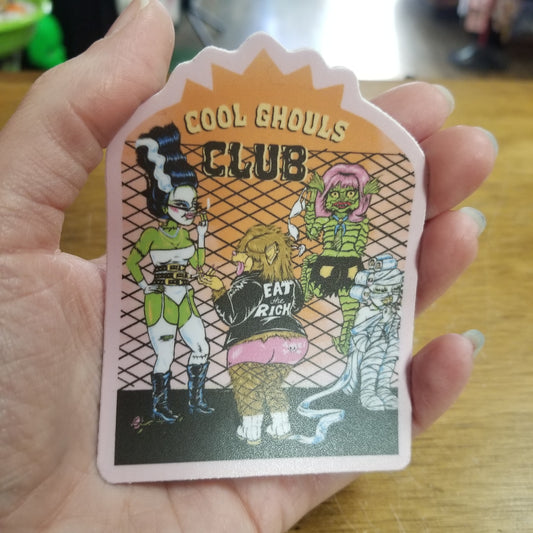 Cool Ghouls Club STiCKER