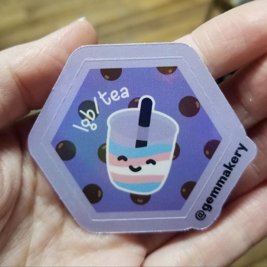 LGBT/Tea STICKER