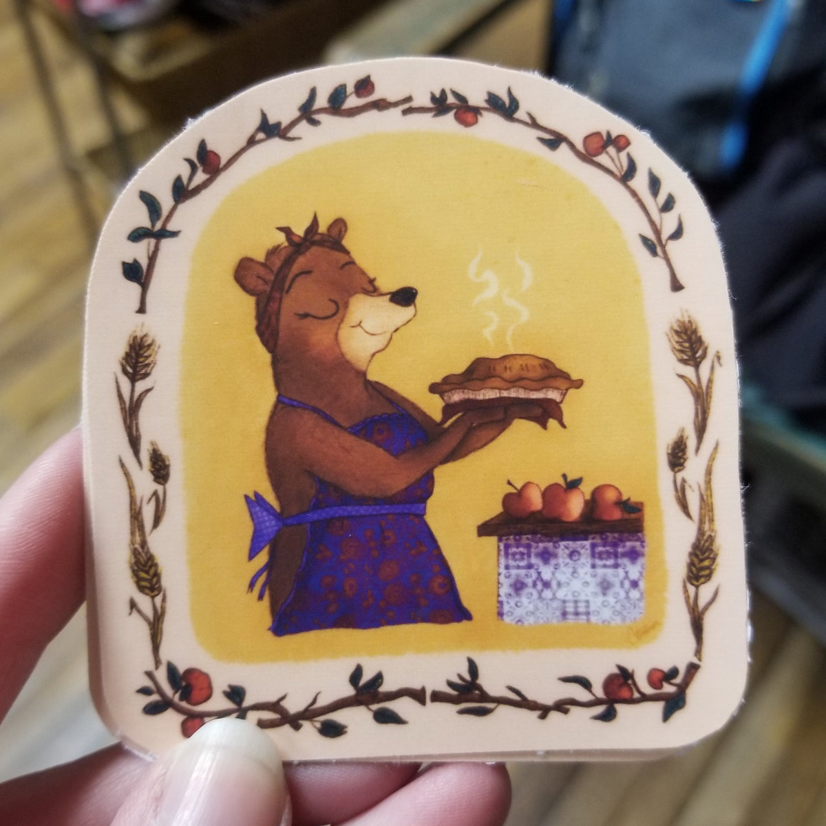 Baking Bear STICKER