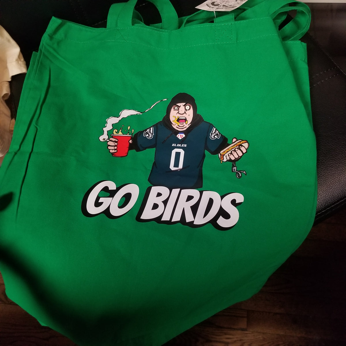Birds Fan TOTE BAG by Christopher Walter Art