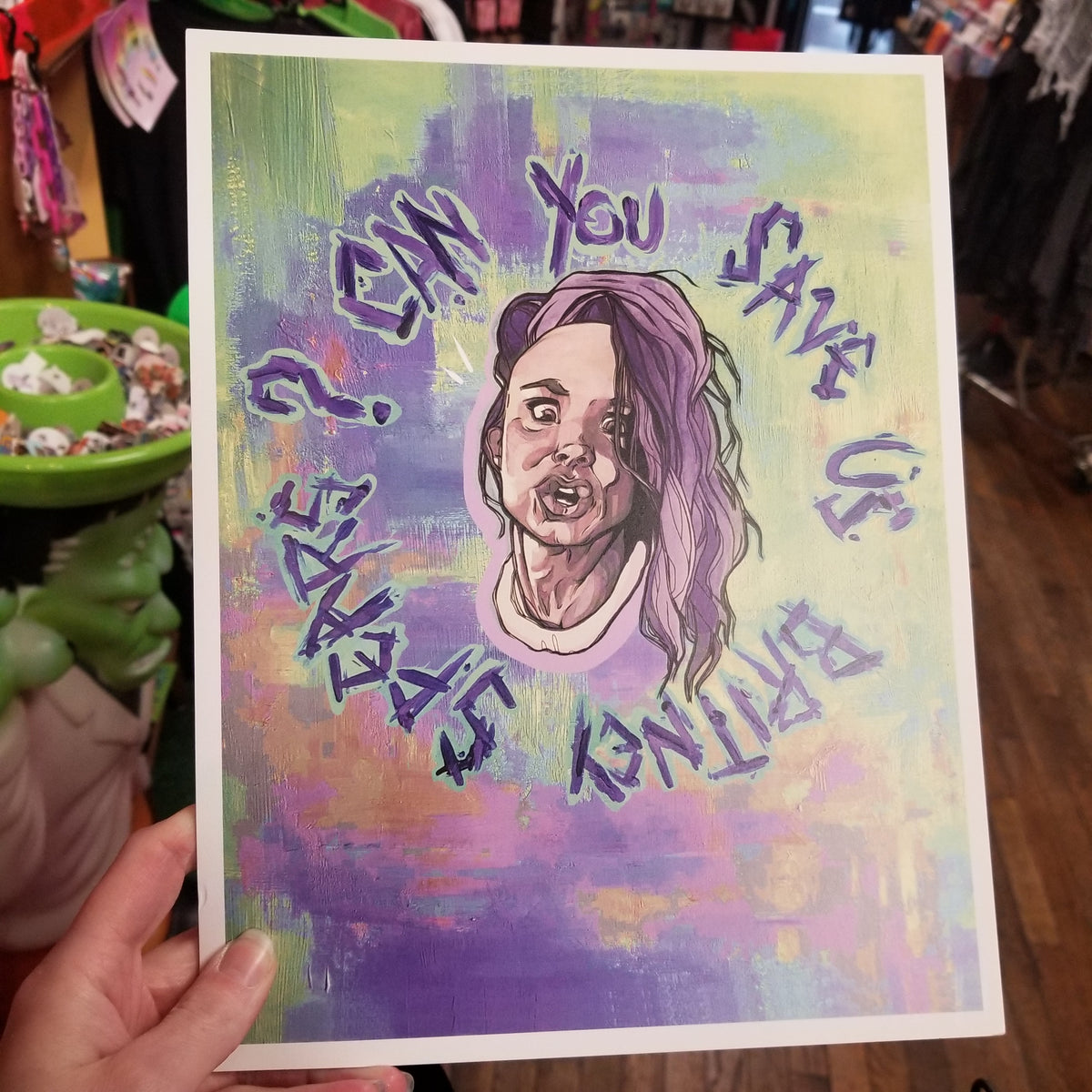 Can You Save Us Britney Spears? PRINT