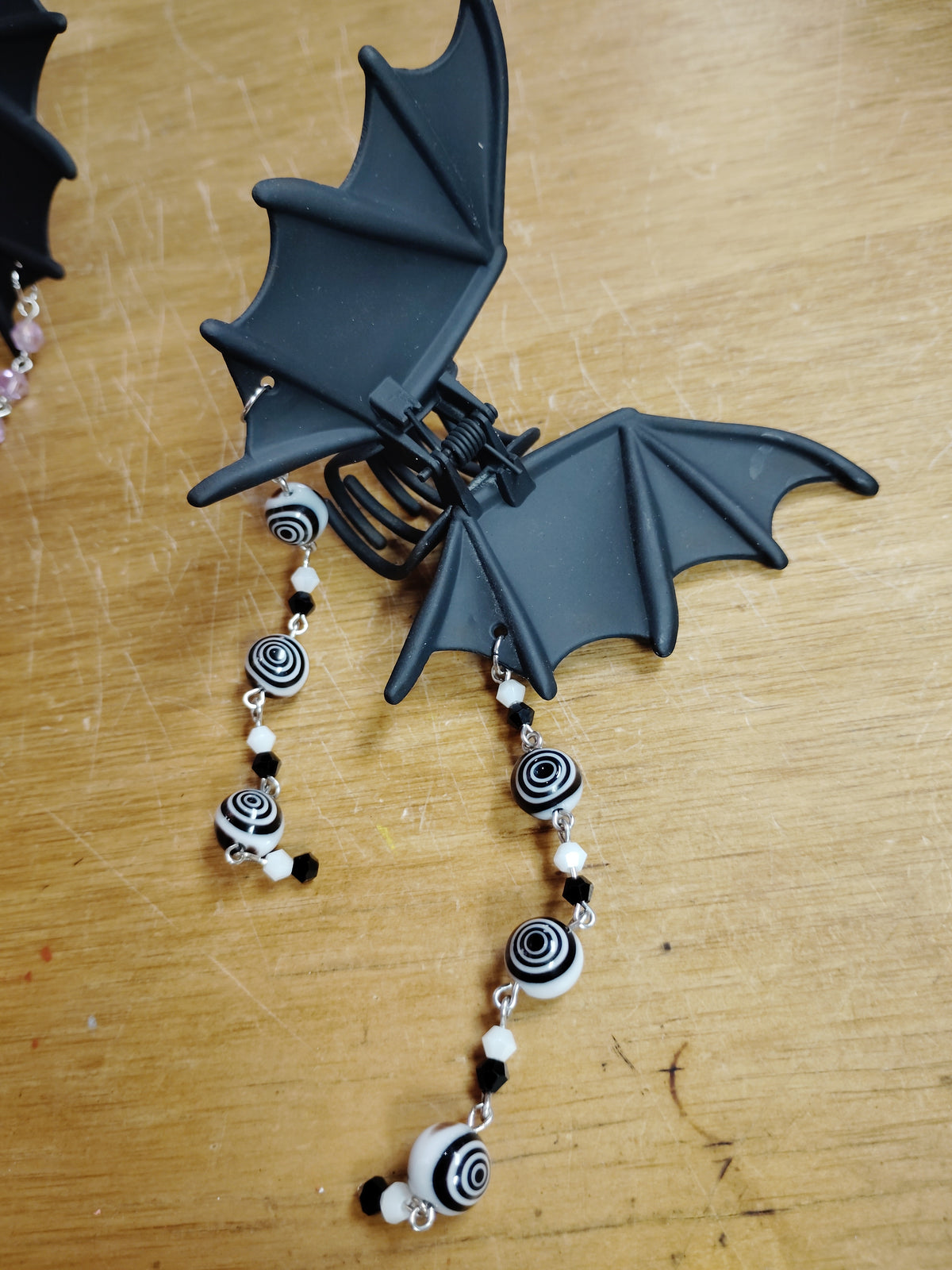 Bat Beaded HAIR CLIP by Lavish-Li Made