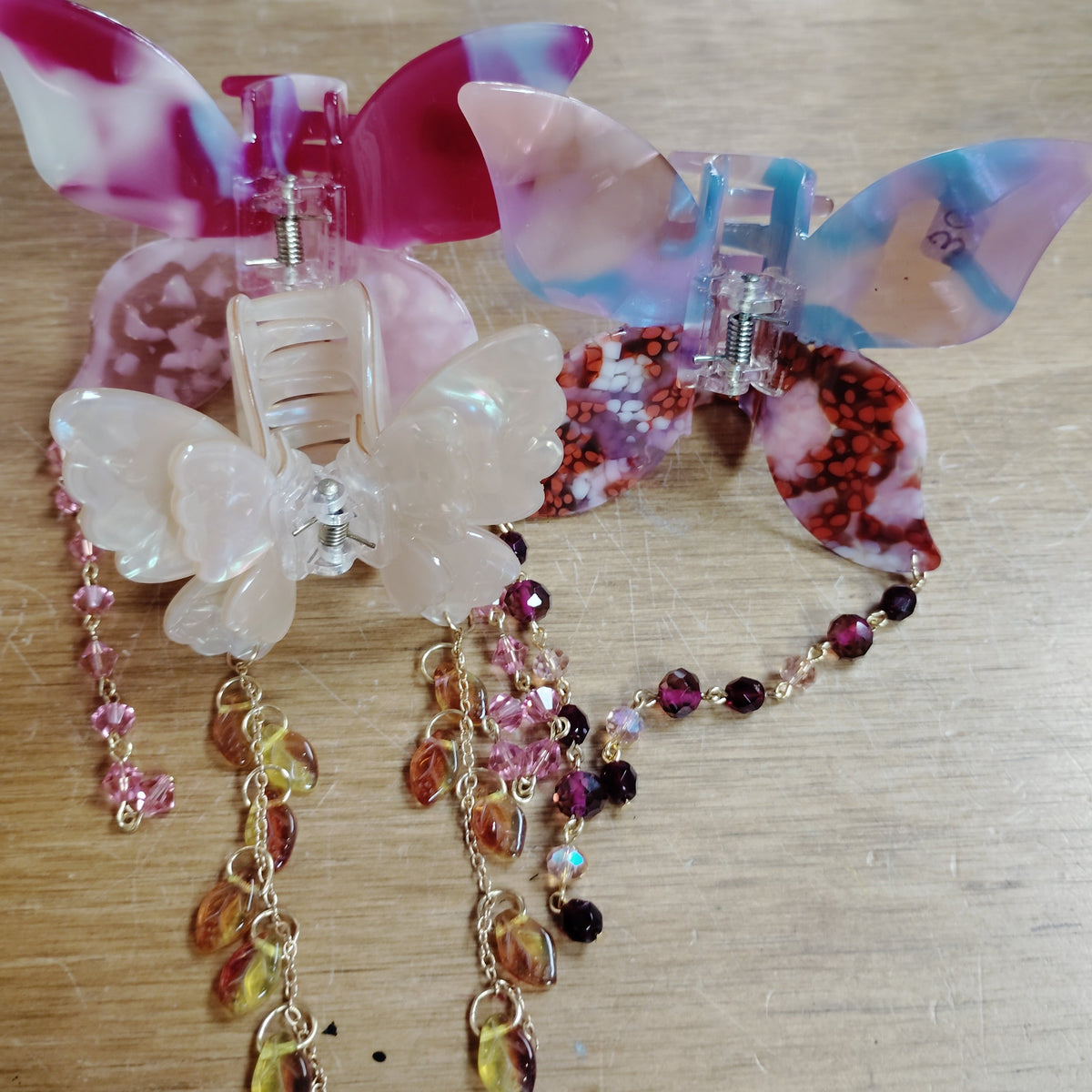 Butterfly Beaded HAIR CLIP by Lavish-Li Made
