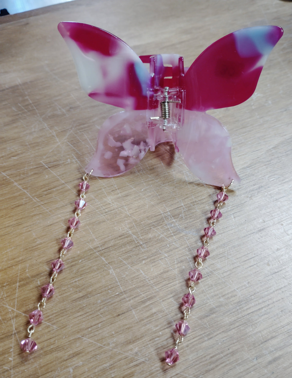Butterfly Beaded HAIR CLIP by Lavish-Li Made
