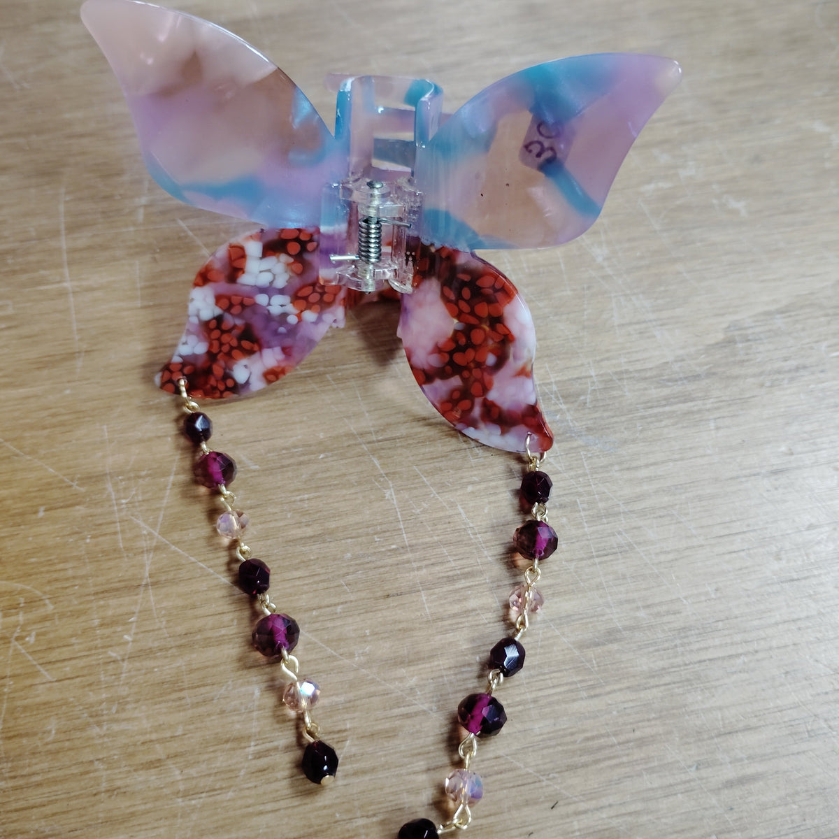 Butterfly Beaded HAIR CLIP by Lavish-Li Made