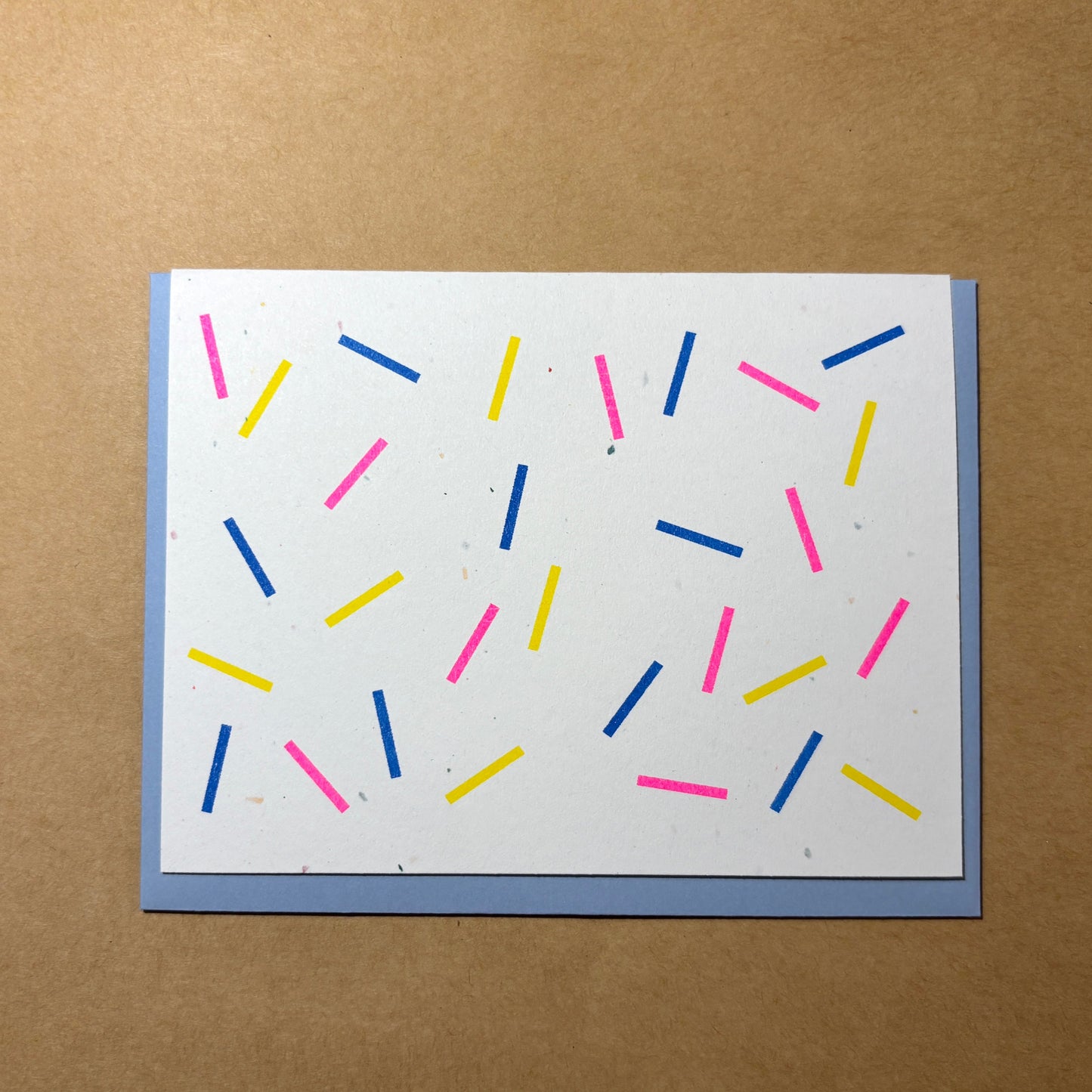 Sprinkles Riso Print GREETING CARD