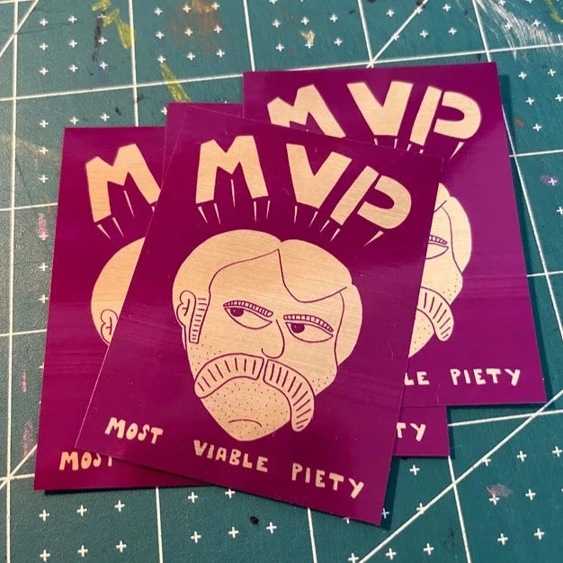 MVP STICKER by Praise Dobler