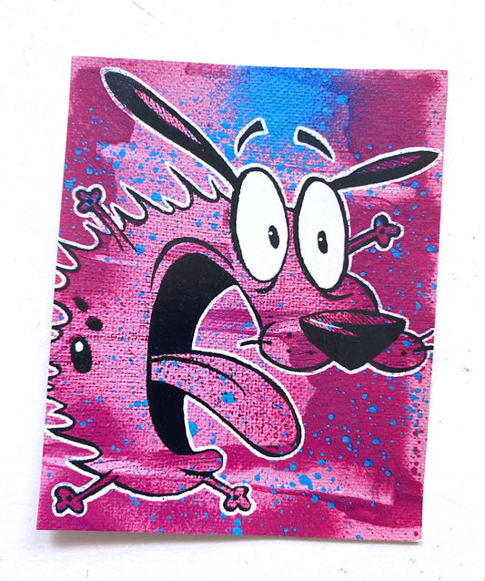 Courage Scream STICKER