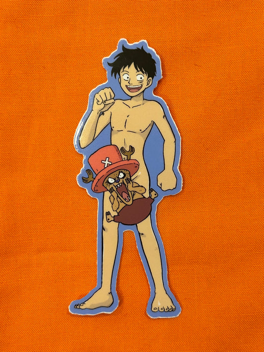 18+ One Piece Monkey D. Luffy  STiCKER