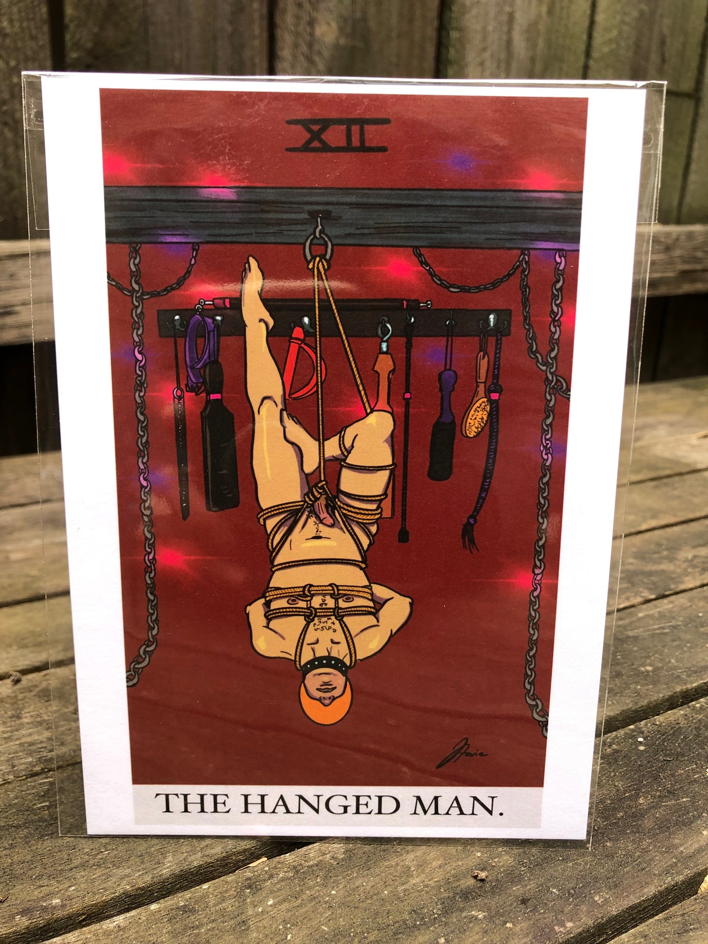 The Hanged Man Tarot PRINT by Stevie Laney