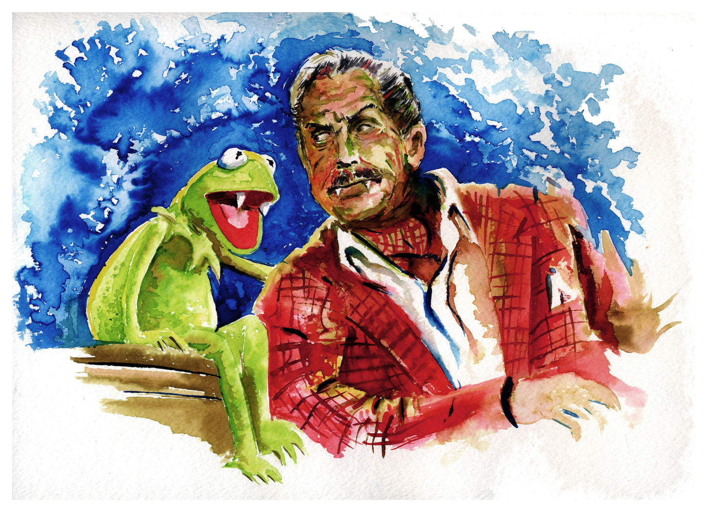 Vince & K 5x7" PRiNT by Doug Slack
