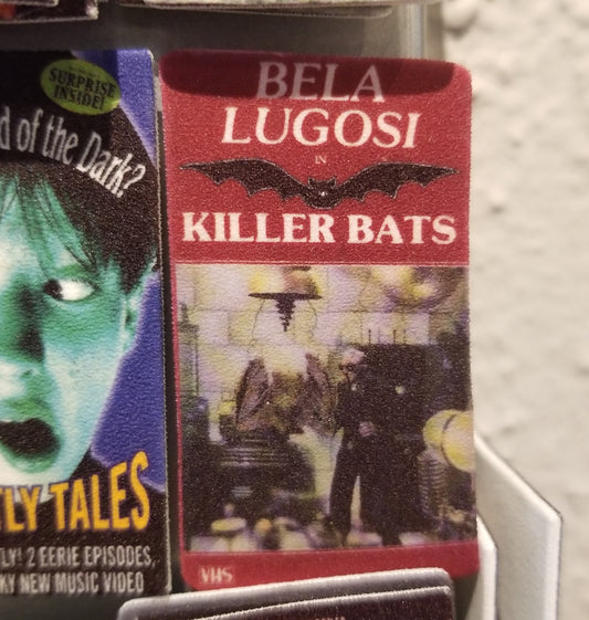 Killer Bats VHS MAGNET