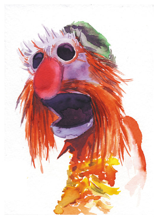 Floyd 5x7" PRiNT by Doug Slack