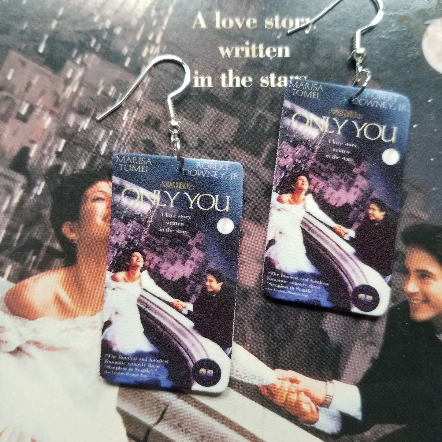 Only You VHS Cover EARRINGS